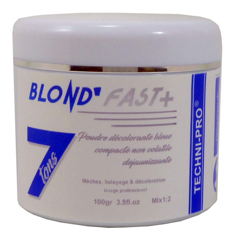 Blond'Fast+ poudre decolorante bleue 100gr